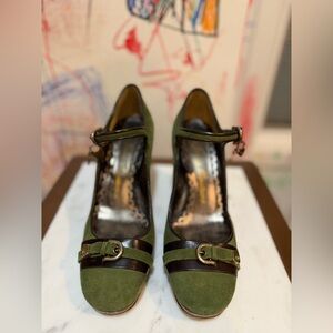 Vintage Juicy Couture Suede Platform Pumps